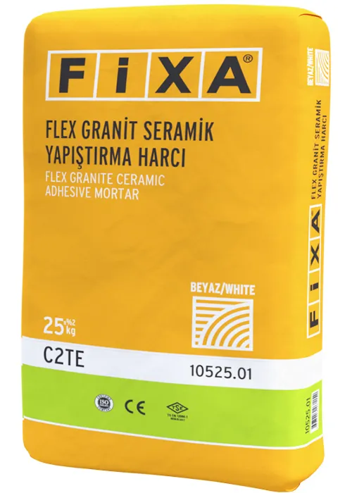 FİXA FLEX Granit Seramik Yapıştırma Harcı (Beyaz)