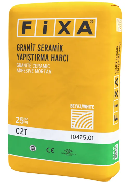FİXA Granit Seramik Yapıştırma Harcı (Beyaz)