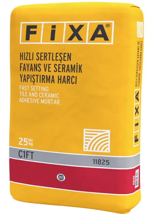 FİXA Hızlı Sertleşen Fayans ve Seramik Yapıştırma Harcı