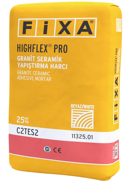 HIGHFLEX PRO Granit Seramik Yapıştırma Harcı (Beyaz)