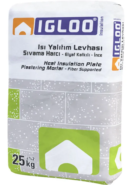 IGLOO Isı Yalıtım Levhası Sıvama Harcı